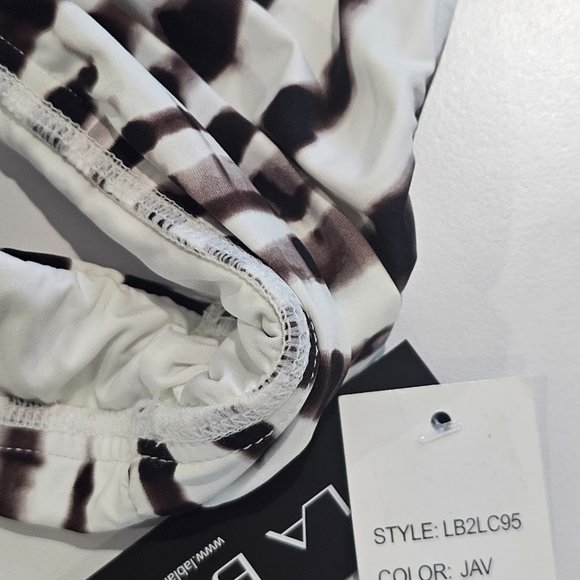 La Blanca Bikini Bottoms Java Stripe - Picture 5 of 6